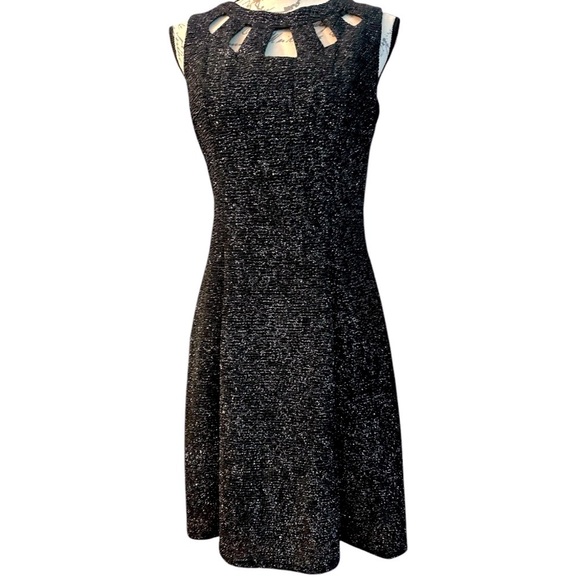 Alyx Dresses & Skirts - ALYX cocktail dress, black with sparkle metallic threads. ALine sz 8, lined